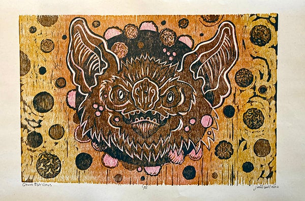 Ghost Bat Virus | Heart of the Sun Gallery Wood Style Jutsu Joseph ...